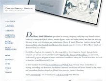Tablet Screenshot of davidbrucesmith.com